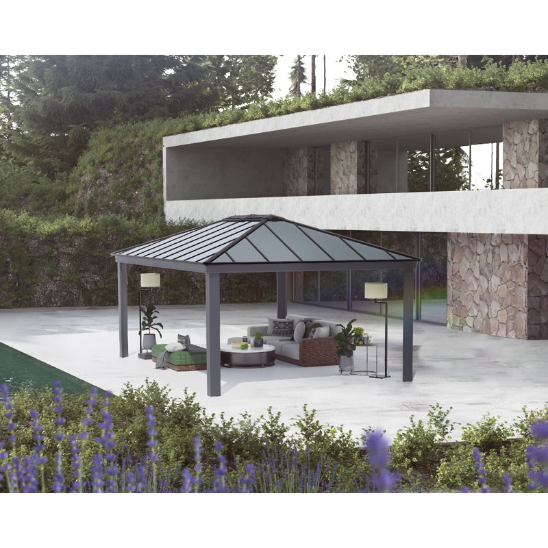 Dallas 4m x 6m Metal Patio Gazebo