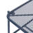 Abram Rectangular Metal Outdoor Side Table , 19.5'' in. W 18'' in. D-2124015755-2124015754