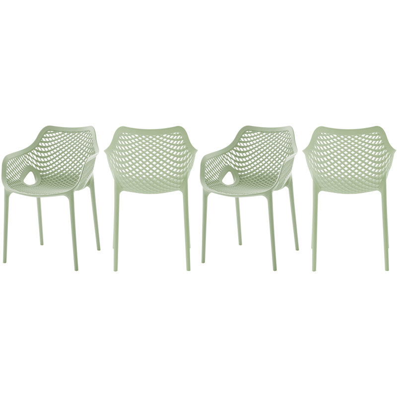 Fauteuil de salle à manger Mykonos, Menthe