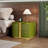 Sunny Mordern Fluted Nightstand with 2 Drawers & Heavy Duty Base-319466354