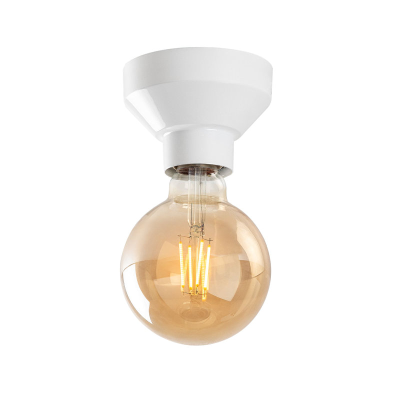 Elegant Cream Chandelier, Metal Body & Cap, 3.9 x 3.9 x 3.1 inches | E27 Socket, Max 40W (Bulb Not Included) | IP20 Rated, Perfect for Living Room, Dining Room & Entryways, Stylish Illumination Solution