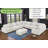 Oversized Corner Sectional Comfy 9 Seats Cloud Couch Sofa With Ottoman-1826027371