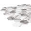 Recycled 13.88'' x 12.63'' Glass Mosaic Wall Tile-63332437