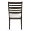 Ensemble de salle à manger 5 pièces en bois de style classique avec rallonge et chaises confortables, parfait pour les réunions de famille et les invités.-410805208