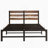 Beige;Brown Full / Double Bed
