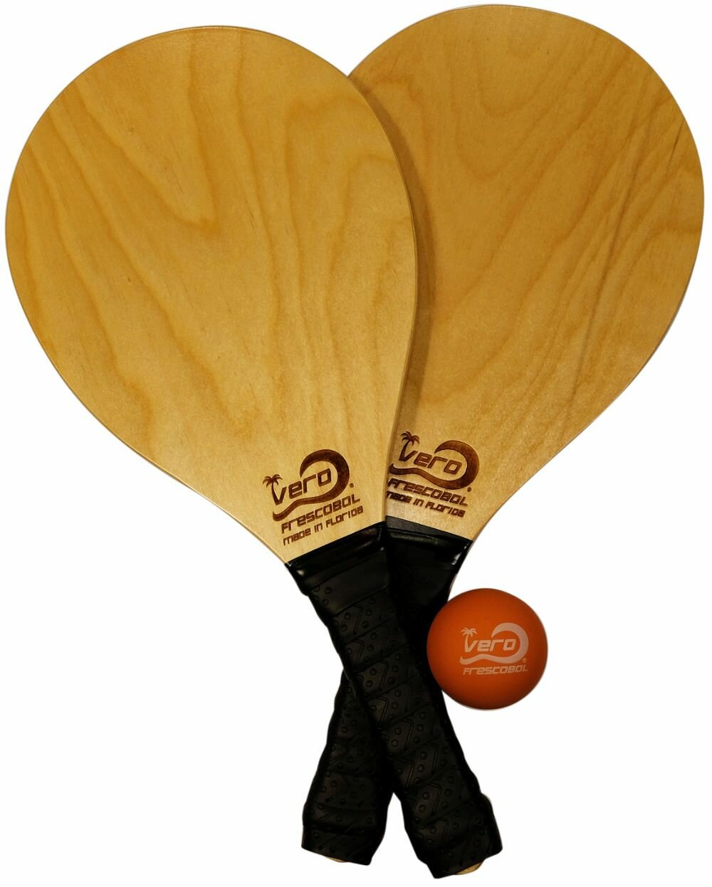 VeroFrescobol Vero Frescobol Solid Wood Paddle Ball with Carrying Case &  Reviews