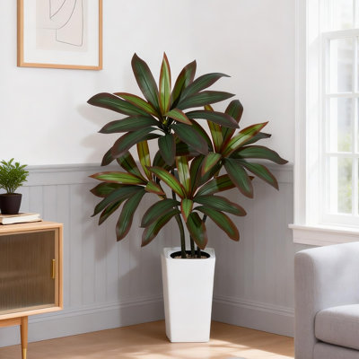 Faux arbre artificiel d'intérieur Dracaena