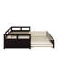 Lit de jour simple en bois avec couchette, lit de jour extensible avec couchette-972807603