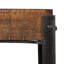 Lottie Solid Wood Tray Top Pedestal Nesting Tables