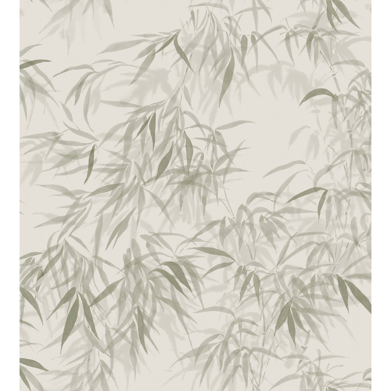 Jordnara Floral Wallpaper Roll, Olive Green
