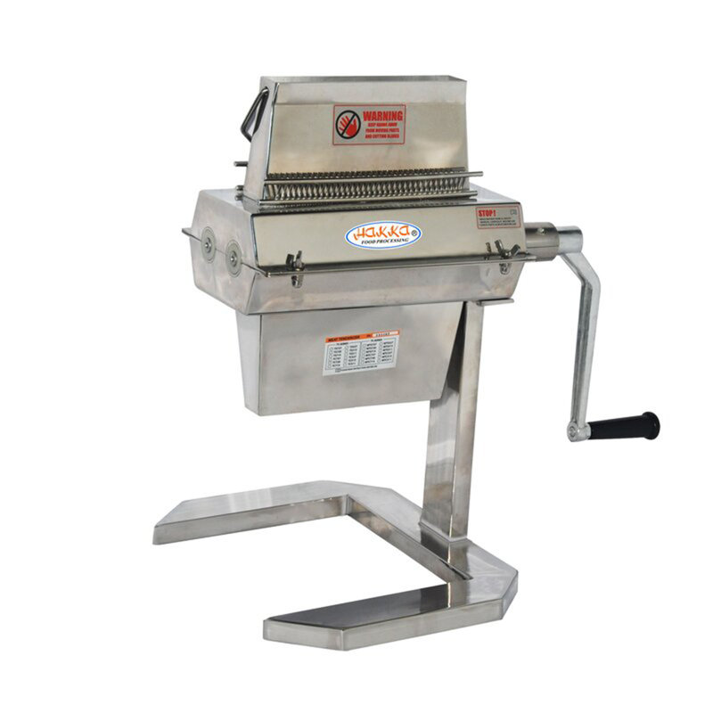 Attendrisseur de viande en acier inoxydable Hakka, H 6,7 po x l 11,4 po x P 11,4 po