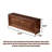 Neo-Chinese Flip - Down Solid Wood Shoe Storage Bench