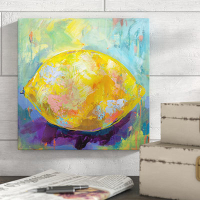 « Lemon » par Jeanette Vertentes, reproduction d’art sur toile