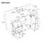 48" Classic Freestanding Bathroom Vanity Cabinet Only, 6 Drawers & 2 Soft-Close Doors, White