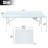 6Ft Folding Table, Portable Plastic Table For Camping, Picnics, Parties, High Load Bearing Foldable Table