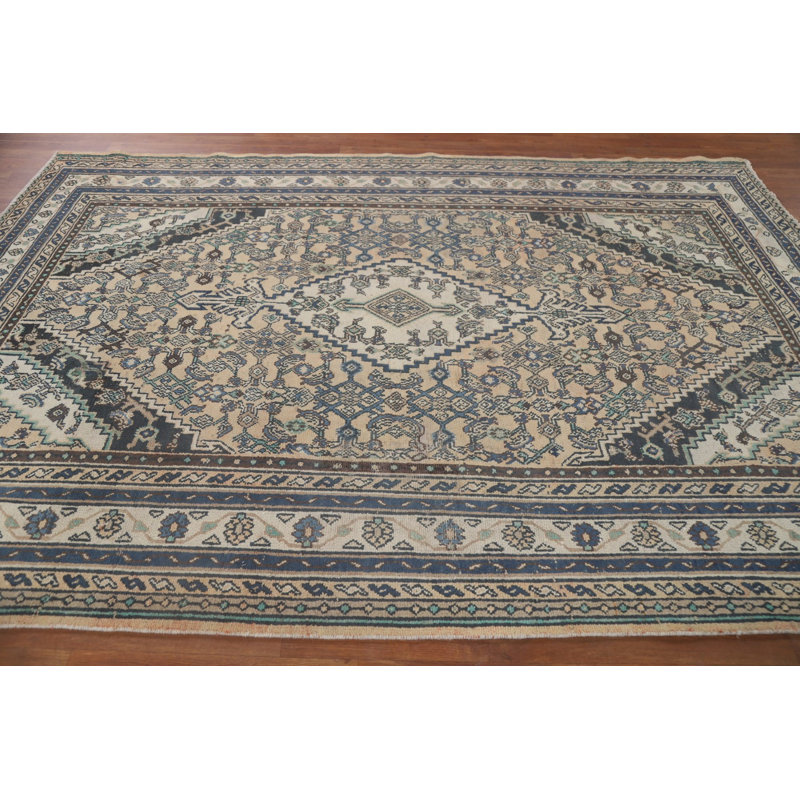 Geometric  Traditional Area Rug 7x10