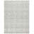Sakia Ebony Hand Tufted Wool Cotton Geometric Rug in Ivory/Gray-845489365