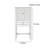 3D Geometric Accent Cabinet
