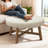 33.1" Round Leather Coffee Table-1768770173