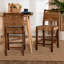 Ensemble de tabouret de comptoir 2 pièces Bellange Bali & Pari Cordoba
