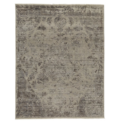 Wool Floral Area Rug