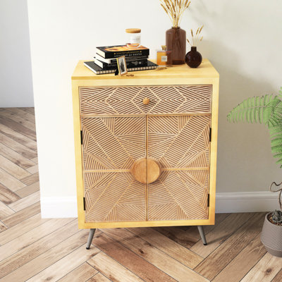 Armoire décorative exquise avec tablette réglable