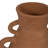 Boho Pottery Terracotta Vase with Sculptural Handles and Artisan-Inspired Craftsmanship for Decorative Accent Display in Global Eclectic Modern Rustic Farmhouse Mediterranean Interiors Decor-89110023
