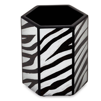 Zebra Toothbrush Holder