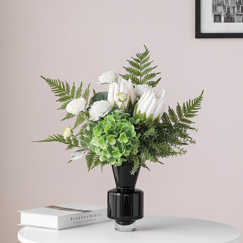 Décoration de bouquet simulé