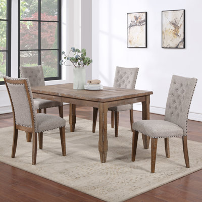 Surbit Barcroft Extendable Wood Dining Set