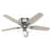 Builder Low Profile 52" 5 - Blade Flush Mount Ceiling Fan with Lights and Pull Chains