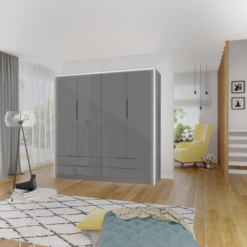 Armoire Prattsburgh, Gris