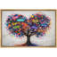 Œuvre d'art graffiti coloré, images de chambre d'enfant, impression sur toile encadrée-131636439-131636445