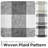 Adamari Lined Valances for Windows Buffalo Check Curtain Window Valances Woven Plaid Blackout Thermal Insulated for Kitchen, Living Room 1 Pack-1421090959-1372595104
