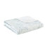 Housse de couette pour lit double / grand lit - 100% coton pour les chalets de bord de mer, broderie dollar foncé et sable, fermeture à boutons, 4 attaches intérieures, 2 mini taies décoratives standard avec vue sur l'océan, sans insert-120258444