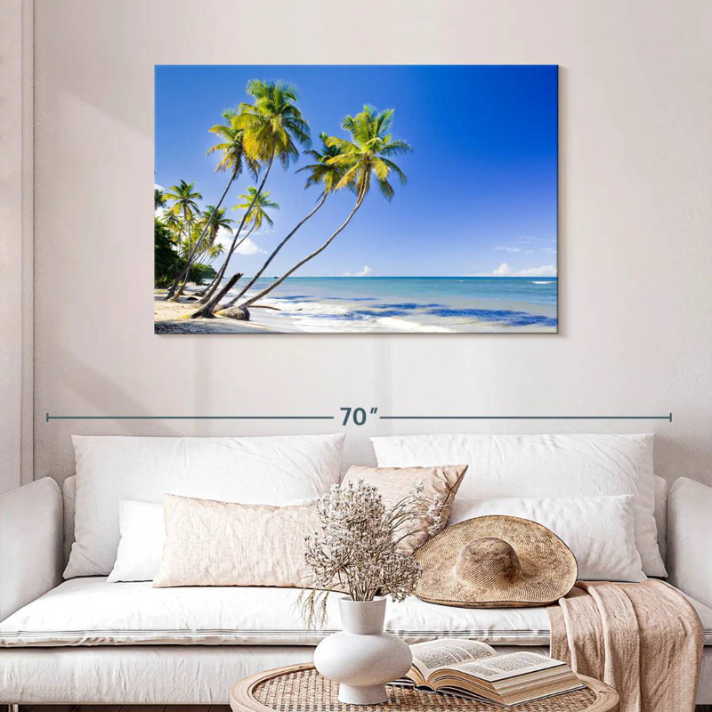 Gillard Trinidad Coast Palms, H 30 po x l 45 po