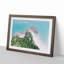 Beach in Conakry Guinea in Abstract - Picture Frame Photograph Print-55683709-55683710