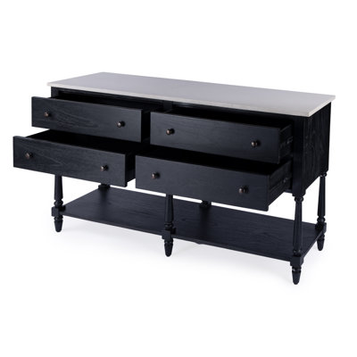 Danielle 65"W Marble Sideboard