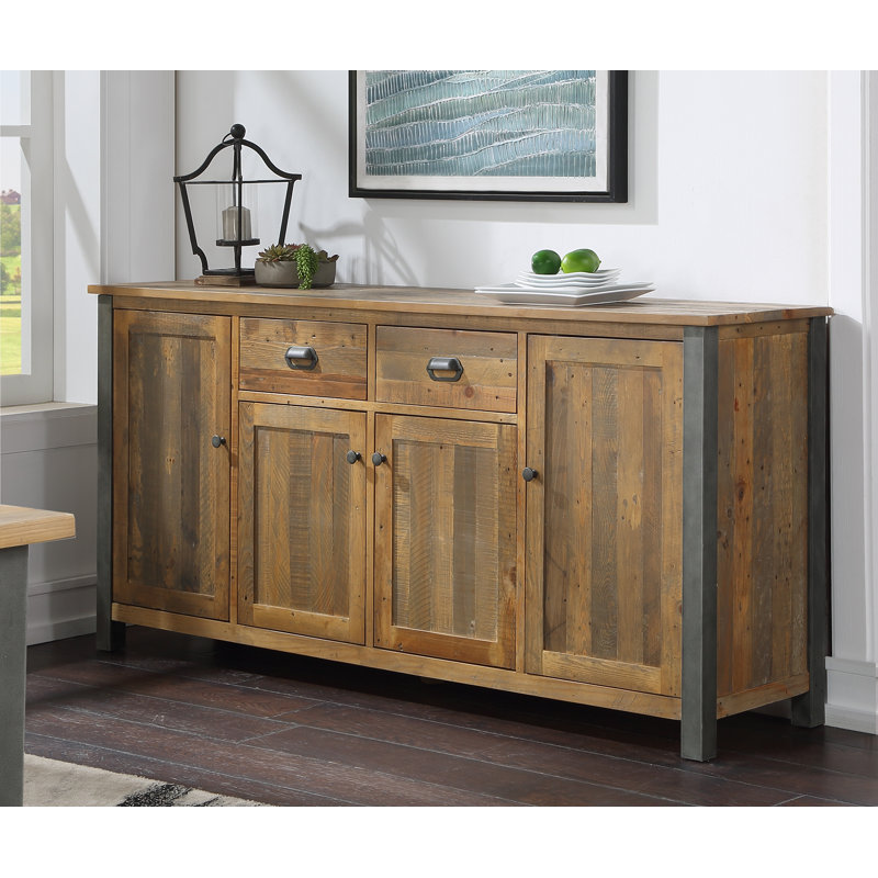 Calkins 180cm Solid Wood Sideboard