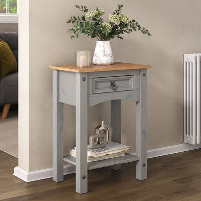 Gouglersville 53cm Solid Wood Console Table