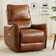 Swivel and Rocker Power Recliner Chair with USB Port Soft Breathable Leather