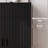 Wavy-Design Double-Door Shoe Cabinet Large Capacity, Adjustable-599195689