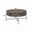 Light Brown & Champagne Finish Coffee Table