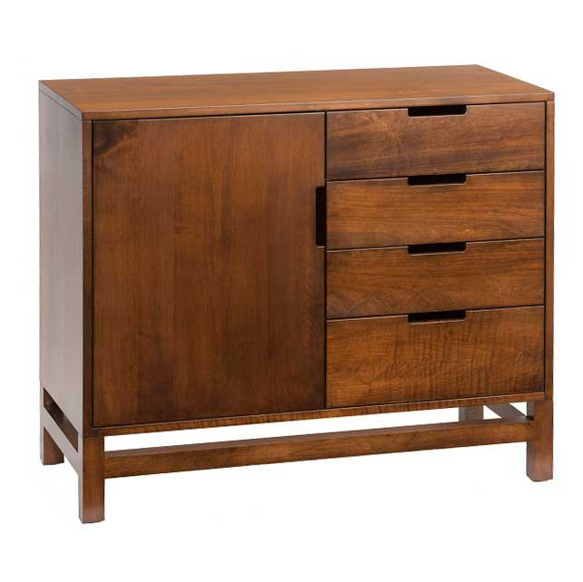 Sheridan Road 40'' W Solid Wood Server, Rich Tobacco