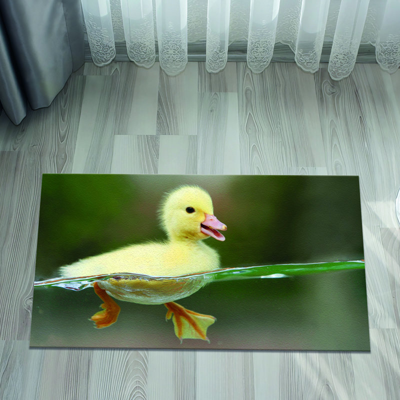 Stunning Non-Woven Thin Type Area Rug with Elegant Floral Design Perfect for Interior Decoration in Homes and Offices