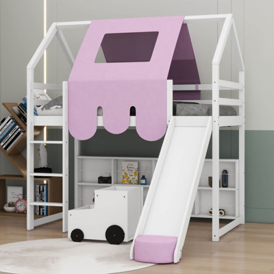 Structure de lit avec tente Armelia