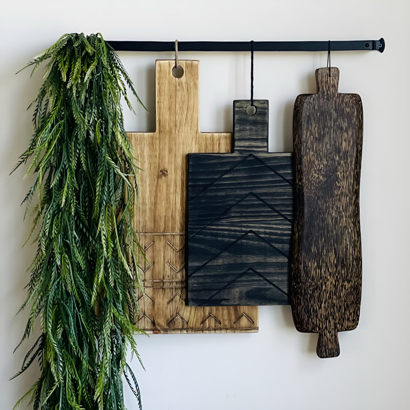 «Amazon» - Ensemble de 3 tables de service - Décoration murale organique