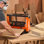 Raboteuse d'épaisseur, table de travail de 13 pouces de largeur, raboteuse électrique pour le travail du bois, tête de coupe en spirale avec 24 inserts, moteur puissant de 2 000 W et 2 500 tr / min, vitesse unique, pour le bois dur et le bois tendre