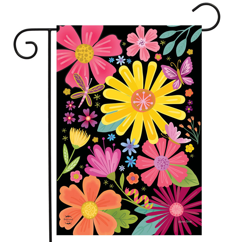 Drapeau de jardin Spring Fling