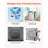 Portable Washing Machine, Portable Washer 1.3 cu.ft with LED Display, Stainless Steel Drum, 8 Wash Programs & 6 Adjustable Water Levels, Portable Washer Machine for Apartments, RVs, and Dorms